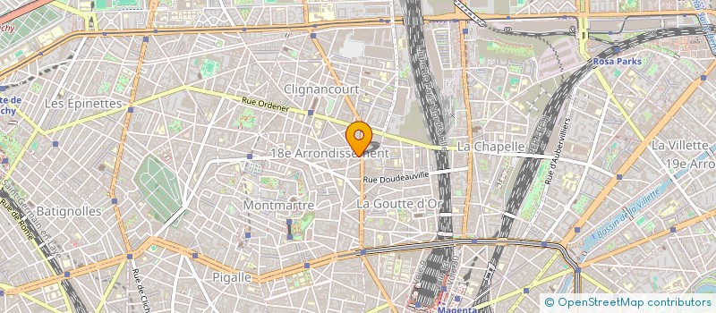 localisation de l'entreprise EDITIONS WOMBAT  PARIS