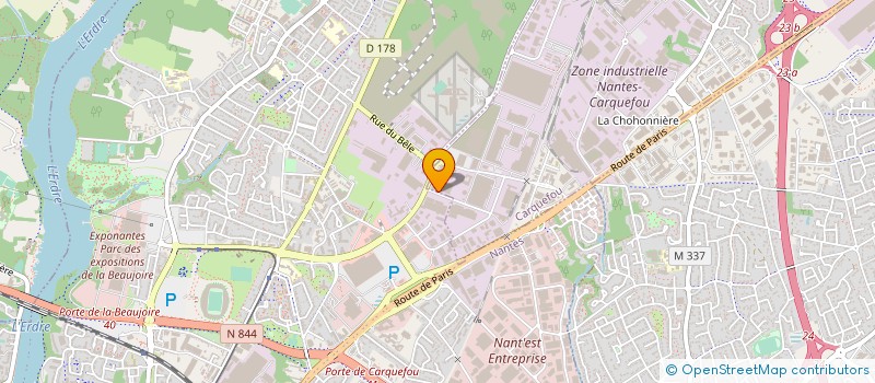 localisation de l'entreprise EDITIONS XAVIER DE BONNAVENTURE à THOUARE-SUR-LOIRE