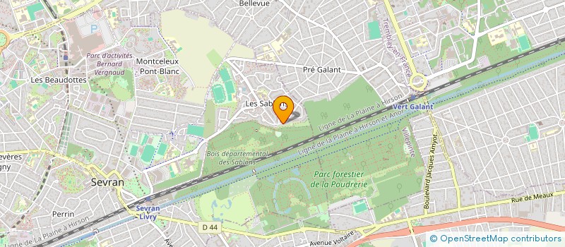 localisation de l'entreprise EDITOCOM à GAGNY