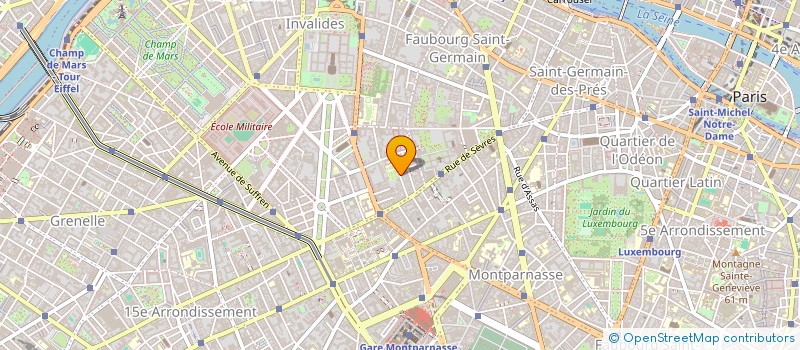 localisation de l'entreprise EDITOILE à PARIS