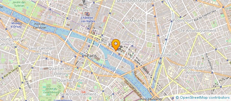 localisation de l'entreprise EDITOP 2000 à PARIS
