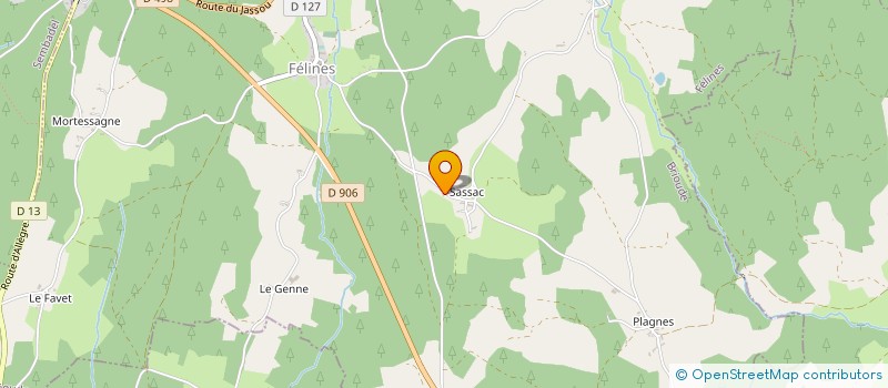 localisation de l'entreprise EDITORIALE GRANGESAOURIES ET COMPLICES  CISTRIERES