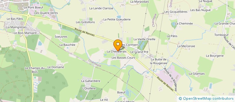 localisation de l'entreprise EDITYOURFILMS  CHANTEPIE