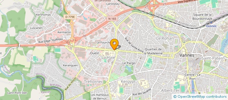 localisation de l'entreprise EDIVIDI à VANNES