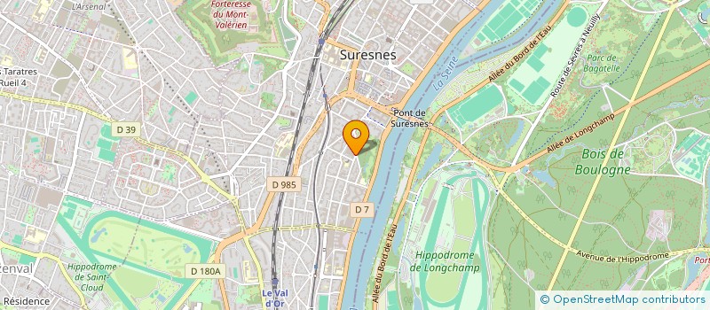 localisation de l'entreprise EDJCLF PARTICIPATIONS à SURESNES