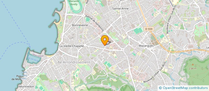 localisation de l'entreprise EDJG à MARSEILLE