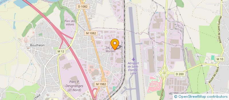 localisation de l'entreprise EDJO  ANDREZIEUX-BOUTHEON