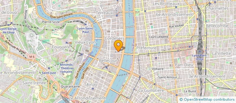 localisation de l'entreprise EDJP ETABLISSEMENTS DUCLOS JEAN PHILIPPE à LYON