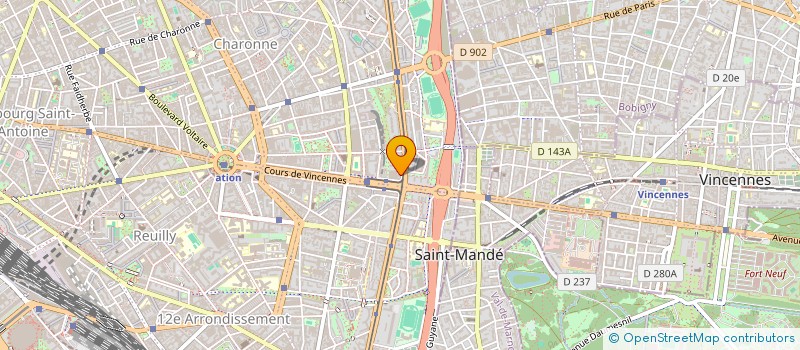 localisation de l'entreprise EDK  PARIS