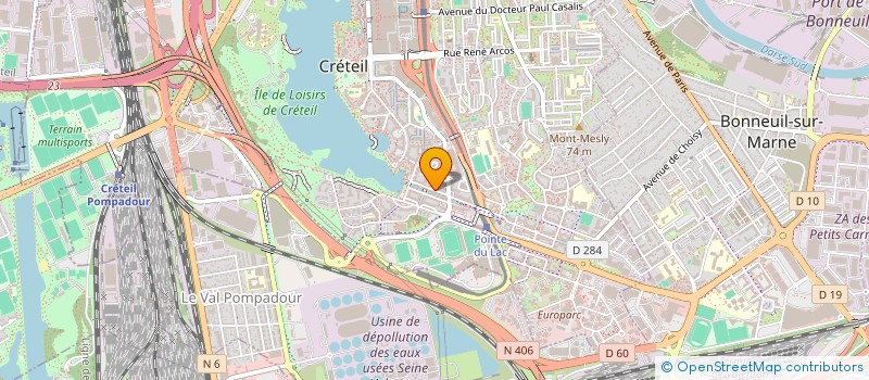 localisation de l'entreprise EDK CONSULTING à CRETEIL