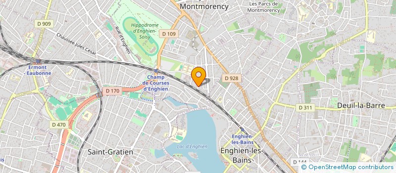 localisation de l'entreprise EDK IMMO à SOISY-SOUS-MONTMORENCY