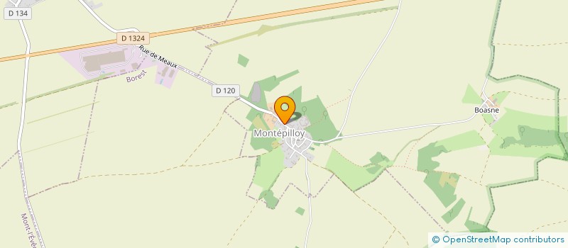 localisation de l'entreprise EDK PHARMA CONSULTING  MONTEPILLOY