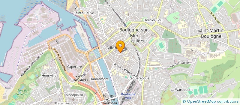 localisation de l'entreprise EDL à BOULOGNE-SUR-MER