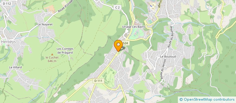 localisation de l'entreprise EDL-CONSULT  VAULNAVEYS-LE-HAUT