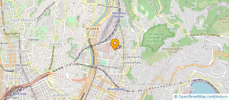 localisation de l'entreprise EDL EXPERTISES à NICE
