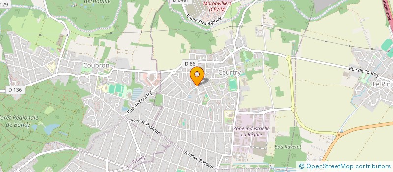 localisation de l'entreprise EDL-HABITAT à COURTRY