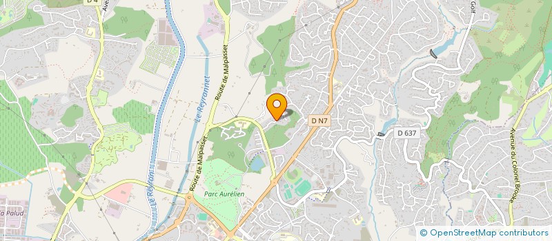 localisation de l'entreprise EDLF à FREJUS