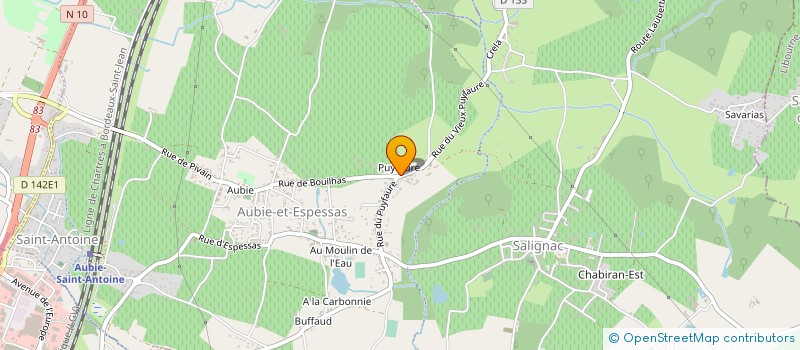 localisation de l'entreprise EDLYS  VAL DE VIRVEE