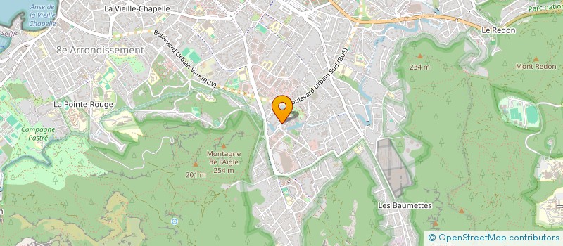 localisation de l'entreprise EDM à MARSEILLE