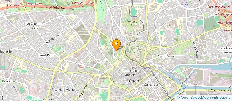 localisation de l'entreprise EDM CONTROLES à CAEN