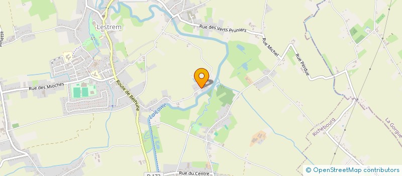 localisation de l'entreprise EDM FRANCE  LESTREM