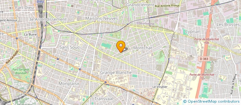 localisation de l'entreprise EDM RHONE IMMO  LYON