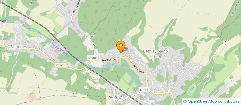 localisation de l'entreprise EDMA  BETHISY-SAINT-PIERRE