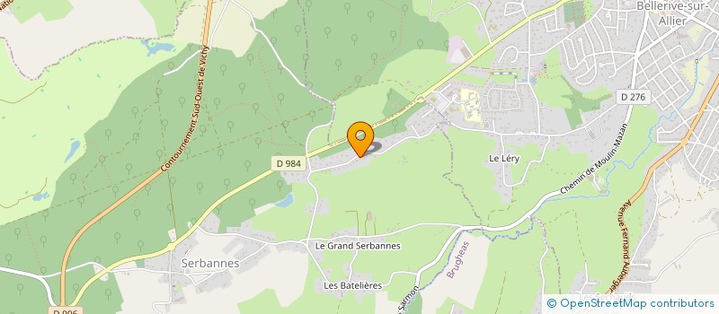localisation de l'entreprise EDMA II à SERBANNES