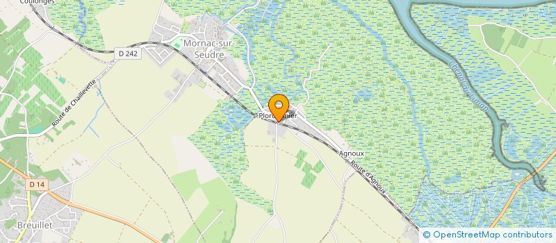 localisation de l'entreprise EDMALO  MORNAC-SUR-SEUDRE