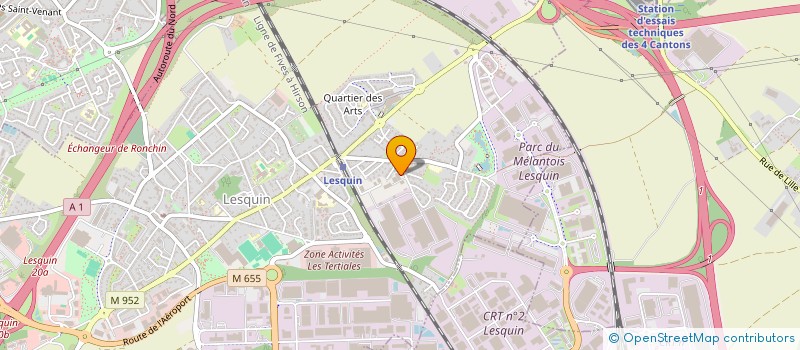 localisation de l'entreprise EDMOND à LESQUIN