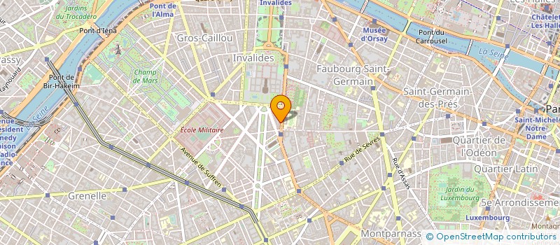 localisation de l'entreprise EDMOND                        BIRON  PARIS