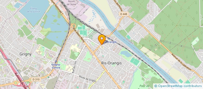 localisation de l'entreprise EDMOND BONTE FROMONT à RIS-ORANGIS