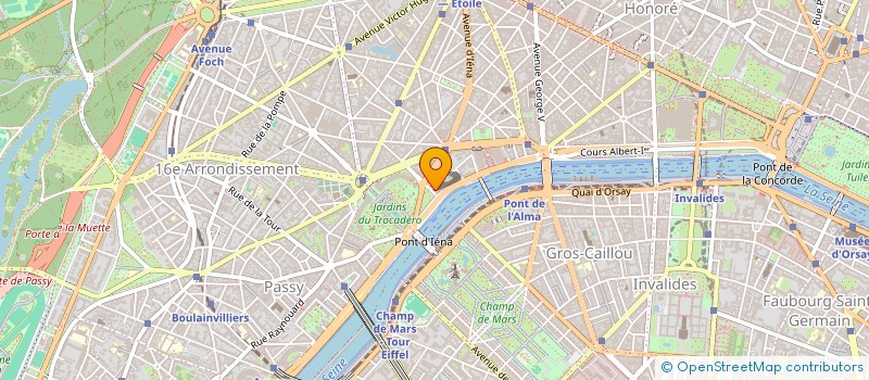 localisation de l'entreprise EDMOND COIGNET  PARIS