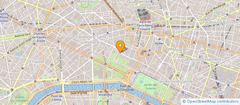 localisation de l'entreprise EDMOND DE ROTHSCHILD ASSURANCES ET CONSEILS (FRANCE)  PARIS