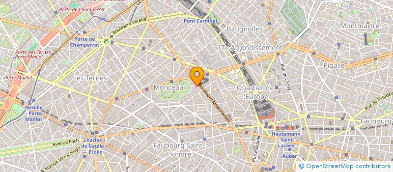 localisation de l'entreprise EDMOND DE SAINT LEGER ARCHITECTE  PARIS