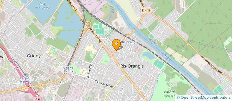 localisation de l'entreprise EDMOND DISTRIBUTION à RIS-ORANGIS