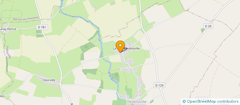 localisation de l'entreprise EDMOND ET EDMOND à HABLOVILLE