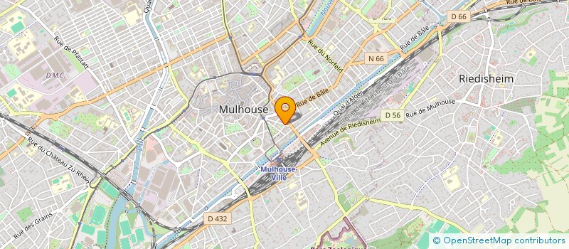 localisation de l'entreprise EDMOND IMMOBILIER  RIEDISHEIM