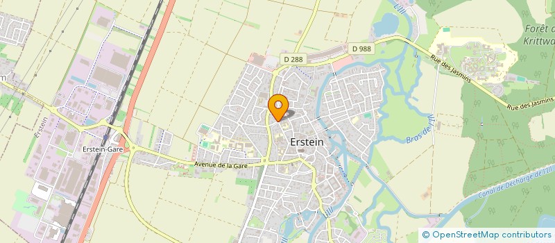 localisation de l'entreprise EDMOND RUSTENHOLZ ET PHILIPPE TRENS NOTAIRES ASSOCIES D'UNE SCP TITULAIRE D'UN OFFICE NOTARIAL  ERSTEIN