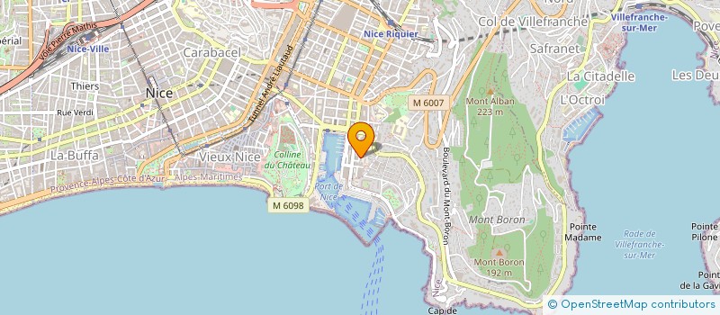 localisation de l'entreprise EDN à NICE
