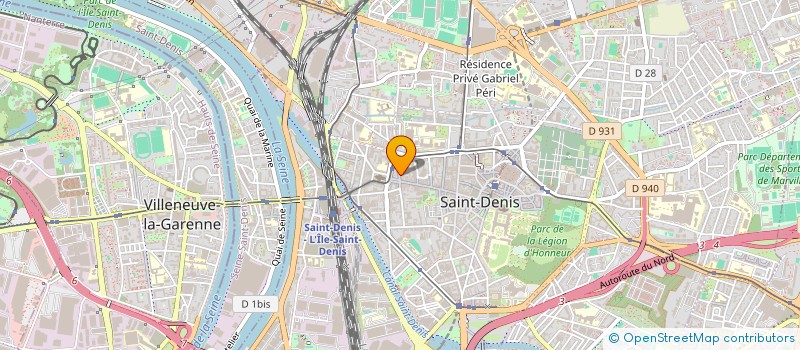 localisation de l'entreprise EDN 7  SAINT-DENIS