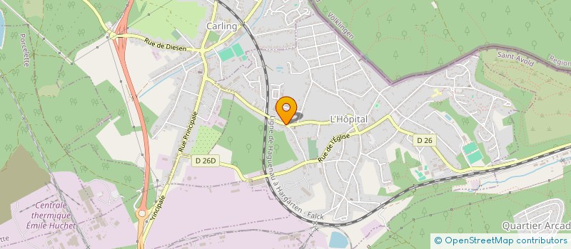 localisation de l'entreprise EDN PARK AUTO  FOLSCHVILLER