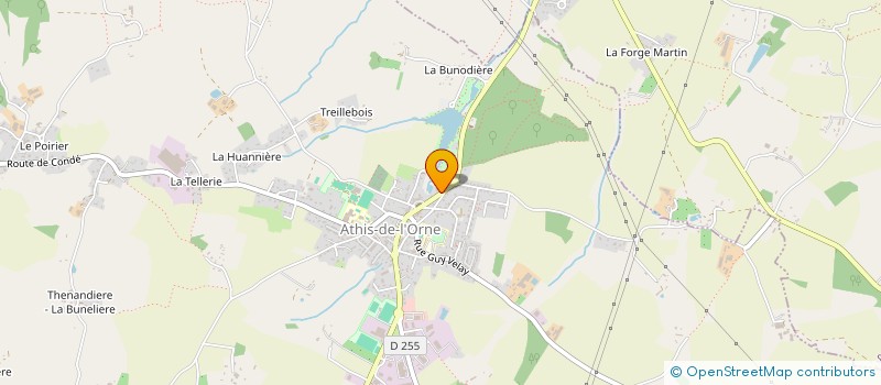 localisation de l'entreprise EDN SOLUTION ENERGIE à ATHIS-VAL DE ROUVRE