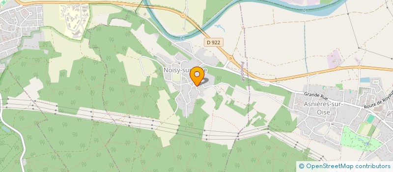 localisation de l'entreprise EDN XPERTISE  NOISY-SUR-OISE