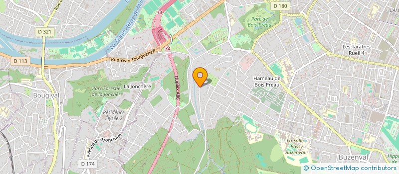 localisation de l'entreprise EDNA à RUEIL-MALMAISON