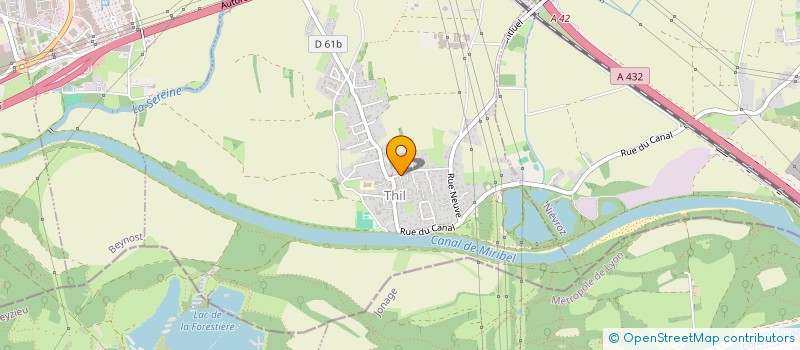 localisation de l'entreprise EDNA LOCATIONS  THIL