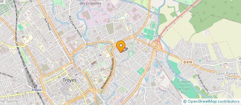 localisation de l'entreprise EDNO à TROYES
