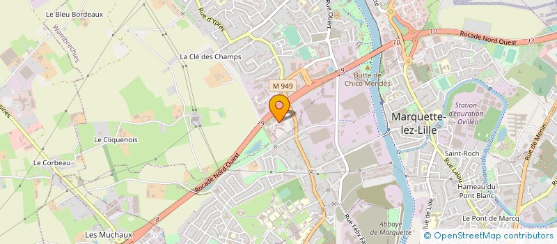 localisation de l'entreprise EDNS à WAMBRECHIES