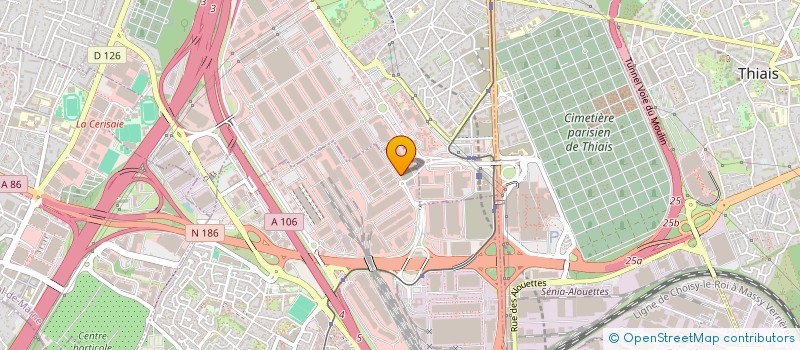 localisation de l'entreprise EDO 94  CHEVILLY-LARUE