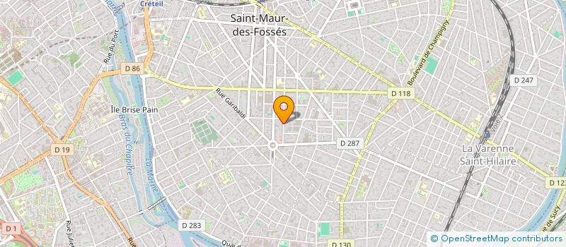 localisation de l'entreprise EDO CONCEPTION à SAINT-MAUR-DES-FOSSES